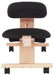 Ergonomická kľakačka Gloire (čierna + buk). Vlastná spoľahlivá doprava až k Vám domov. 1028728