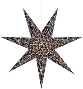 Čierna vianočná svetelná dekorácia Karla – Markslöjd