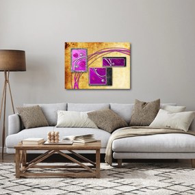 Obraz abstrakcie (70x50 cm)
