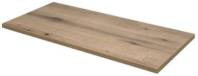Závěsná skříňka pod umyvadlo Iconic s deskou 100 cm kašmír/dub coast evoke