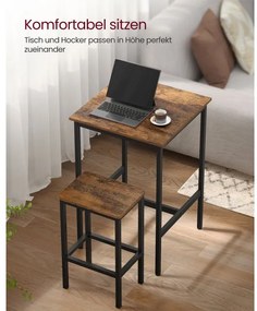 Jedálenský stôl s 2 stoličkami LBT017B01