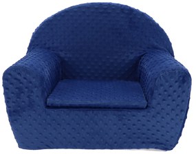 Detské kresielko MINKY - tmavo modré