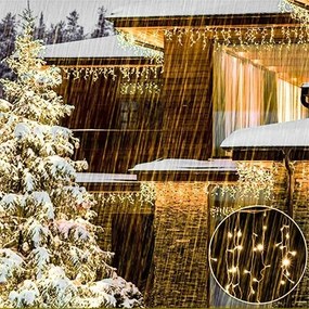 Světelný LED řetěz s 500 světly Kurty 300 cm teplá bílá