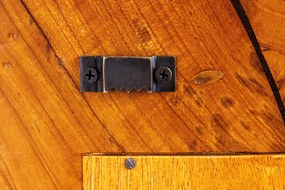 Zrkadlo MOSAIC 90 cm z masívneho teakového dreva