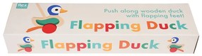 Drevená hračka Flapping Duck – Rex London
