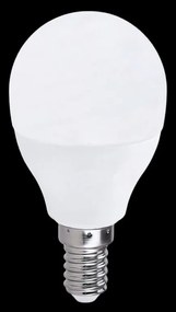 SADA 6x LED žiarovka G45 E14 8W 705lm - studená biela