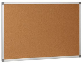 Korková nástenka v hliníkovom ráme, 900 x 600 mm