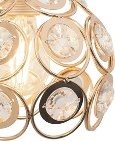 Toolight - Stropná lampa E27 60W APP205-1C, zlatá, OSW-00401