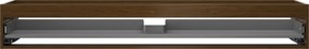 Mexen Box-A, závesná skrinka 160 cm, 1 zásuvka, orech, 91AX0-1600-235-1-86