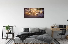 Obraz na plátne Čačky kužeľov doska svetiel 120x60 cm