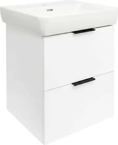 Laufen PRO A skrinka pod umývadlo bez umývadla 62,9x69,4x50,9 cm biela lesk RE010650228060