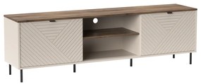 TV stolík, kašmír/dub castello, EYCO 2D/180