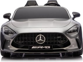 LEAN CARS Autobatéria Mercedes GT63 AMG DK-GT63 24V LCD šedá lakovaná