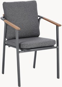 Záhradné stoličky's poduškou Leonida, 4 ks