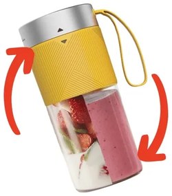 Tefal - Smoothie mixér BLENDFORCE 50W/230V žltá