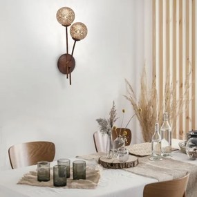 Paul Neuhaus 9032-48 - Nástenná lampa GRETA 2xG9/40W/230V