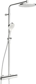 Hansa Viva sprchový systém s termostatickou batériou chróm 65 159 201