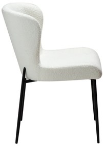 GLAM ČALÚNENÁ STOLIČKA bone/bone