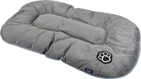 Sivý semišový pelech pre psa 107x62 cm Flakes – Love Story