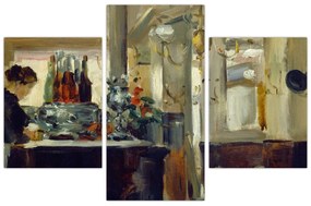Obraz - Style of Edouard Manet, Bon Bock Cafe, reprodukcia (90x60 cm)