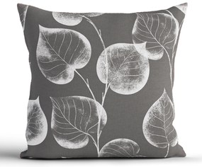 Bavlnená obliečka na vankúš Renforcé 40 × 40 cm – Eliot tmavo šedý