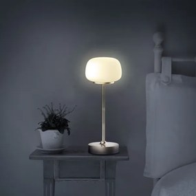 LED Stmievateľná dotyková stolná lampa RIMINI LED/2W/5V USB 2000 mAh zlatá/biela