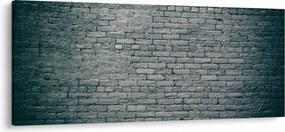 Obraz tehlovej steny (120x50 cm)