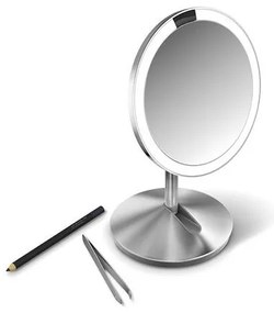 Cestovné zrkadlo Simplehuman, nerez