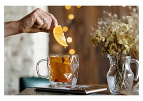 Súprava 2 dvojstenných hrnčekov Vialli Design Geo, 330 ml