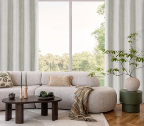 ZÁVES NA KRÚŽKOCH LINDA 140X250 CM BÉŽOVÁ