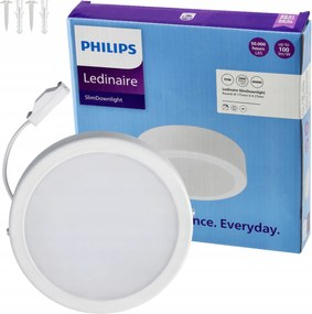 PHILIPS LED okrúhle prisadené svietidlo 19W - 2000lm - 4000K - biele