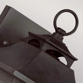 Feiss FE-GALENA2-S-SBL - Vonkajšie nástenné svietidlo GALENA 1xE27/60W/230V IP44