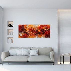 Obraz - Abstrakcia (120x50 cm)