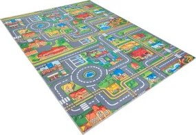 TA Koberec B-529 FLANNEL PRINTED Sivý Obdĺžnikový Rozmer: 200x300 cm