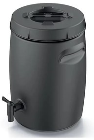 Kompostér, nádrž na zahradné hnojivo COMBIOLIQ  IBFT25 čierna S41