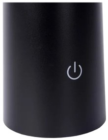 Lucide 02807/04/30 -LED Stmievateľná lampa JIVE LED/3W/3,7V 3000/6500K IP44 čierna