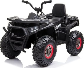LEAN CARS Elektrická štvorkolka XMX607 LED MP3 čierna