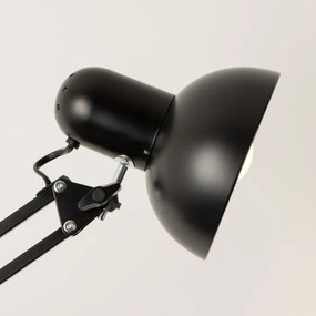 BRILAGI - Flexibilná stojacia lampa TASKER 1xE27/60W/230V 184 cm čierna