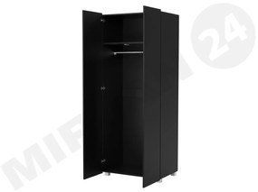 Spálňa Bralani XIX, Farby: dub zlatá, Dostupné poťahy: ekokoža Soft 011, Osvetlenie: osvetlenie LED modré