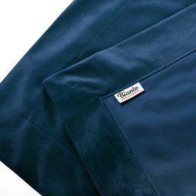 Biante Zamatový prehoz/behúň na posteľ Velvet Prémium SVP-028 Petrolejovo modrý 50x180 cm