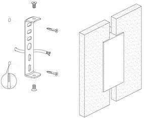 Eglo 96043 - LED nástenné svietidlo METRASS 2 2xLED/4,5W/230V
