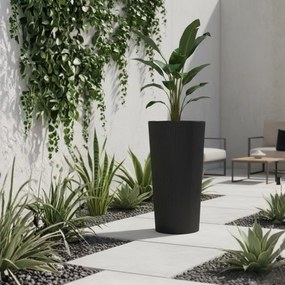 Plastový květináč URBANIKA ECO 75x40,9 cm antracitový