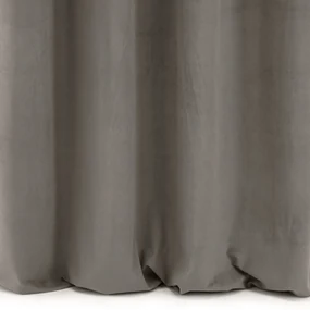 ZATEMŇOVACÍ ZÁVES NA KRÚŽKOCH MILO 140X250 CM SIVÁ