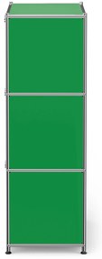 Komoda Kovová komoda »CN3« s výklopnými priečinkami, zelená