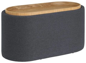 Tmavosivý taburet – Casa Selección