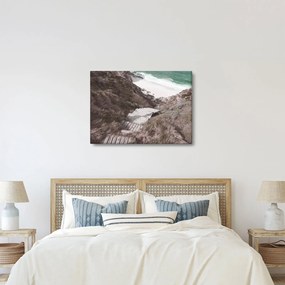 Obraz - Cesta k smaragdovému moru (70x50 cm)