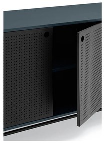 Čierno-modrá komoda Teulat Punto, šírka 212 cm