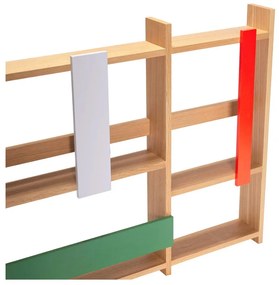 Poschodová polica v dekore duba v prírodnej farbe 110 cm Arki – Hübsch