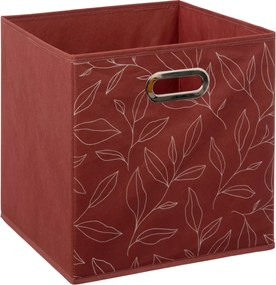 Úložný box SERENE 31x31 cm červený