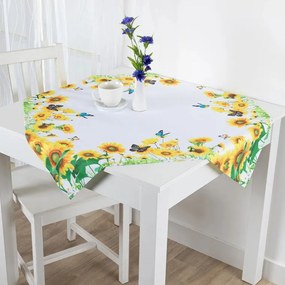 Stredový obrus s potlačou SLNEČNICA 85 x 85 cm